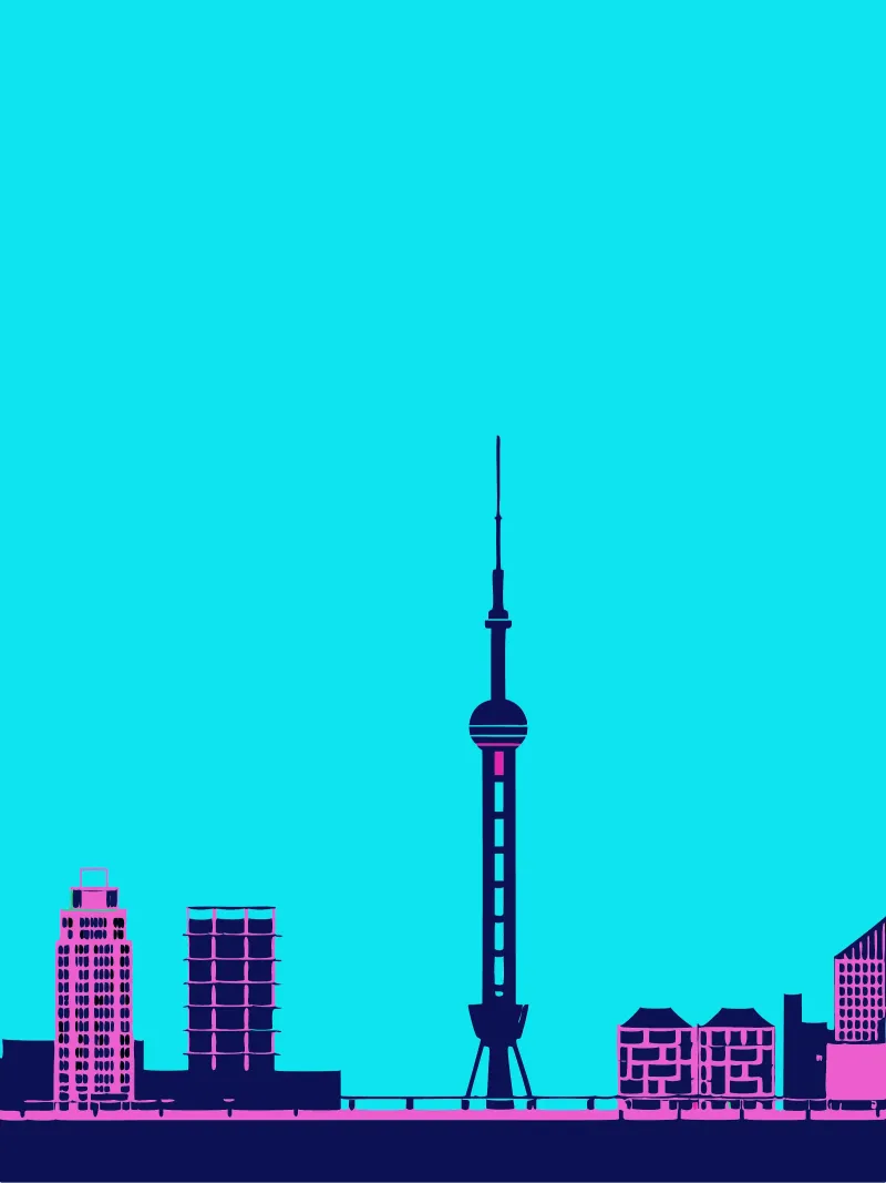 Città di Shanghai alluminio dibond da TODAY'S SHOP