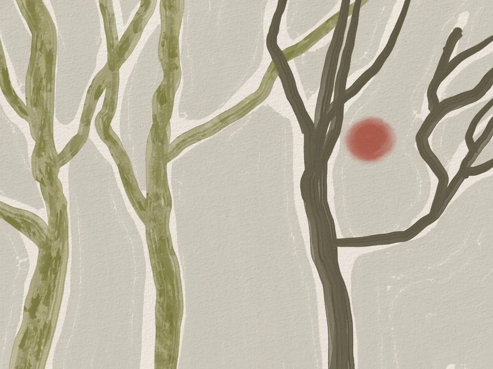 Autumn forest poster by Little Dean