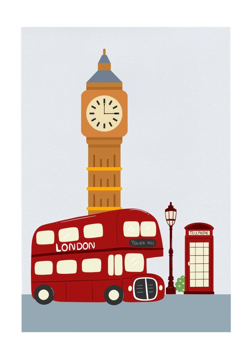 London Calling Poster von Sprouts & Sparks