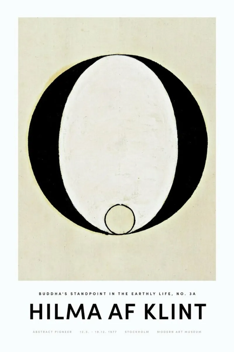 Hilma af Klint - Buddha's Standpoint 3A II plexiglass da Vintage by JUNIQE