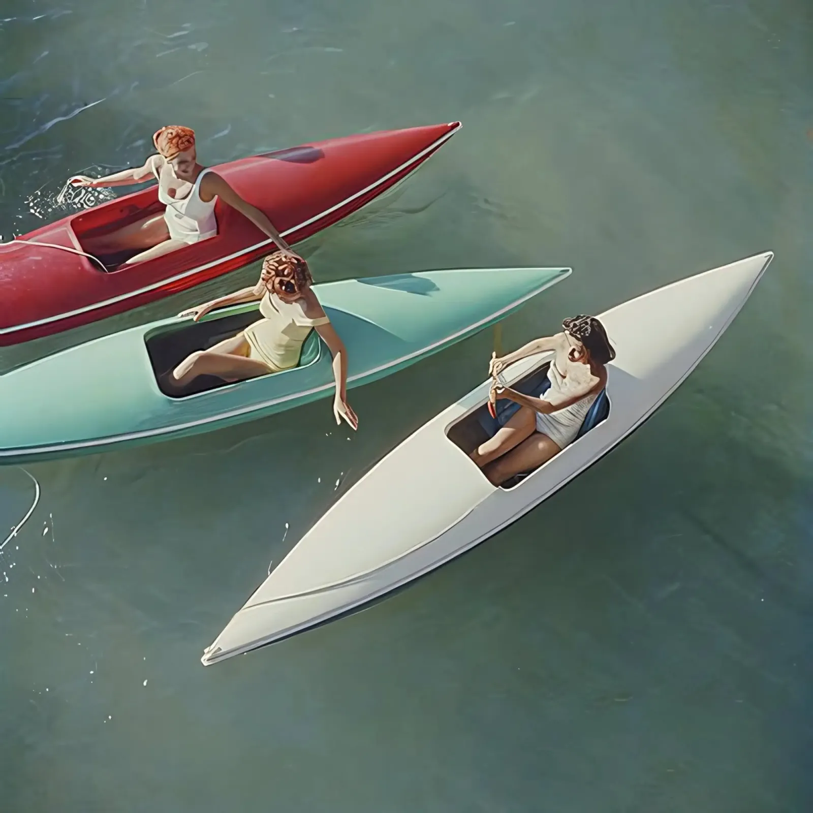 Viaggio sul lago Tahoe di Slim Aarons pellicola backlit da tokovictory