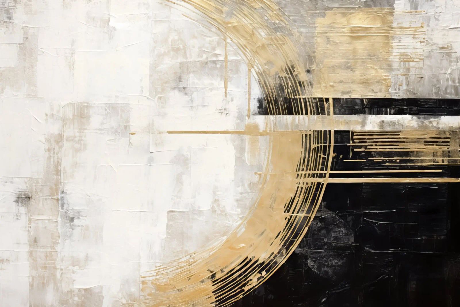 ABSTRAKTE KUNST Echo des Universums Leinwand von Melanie Viola