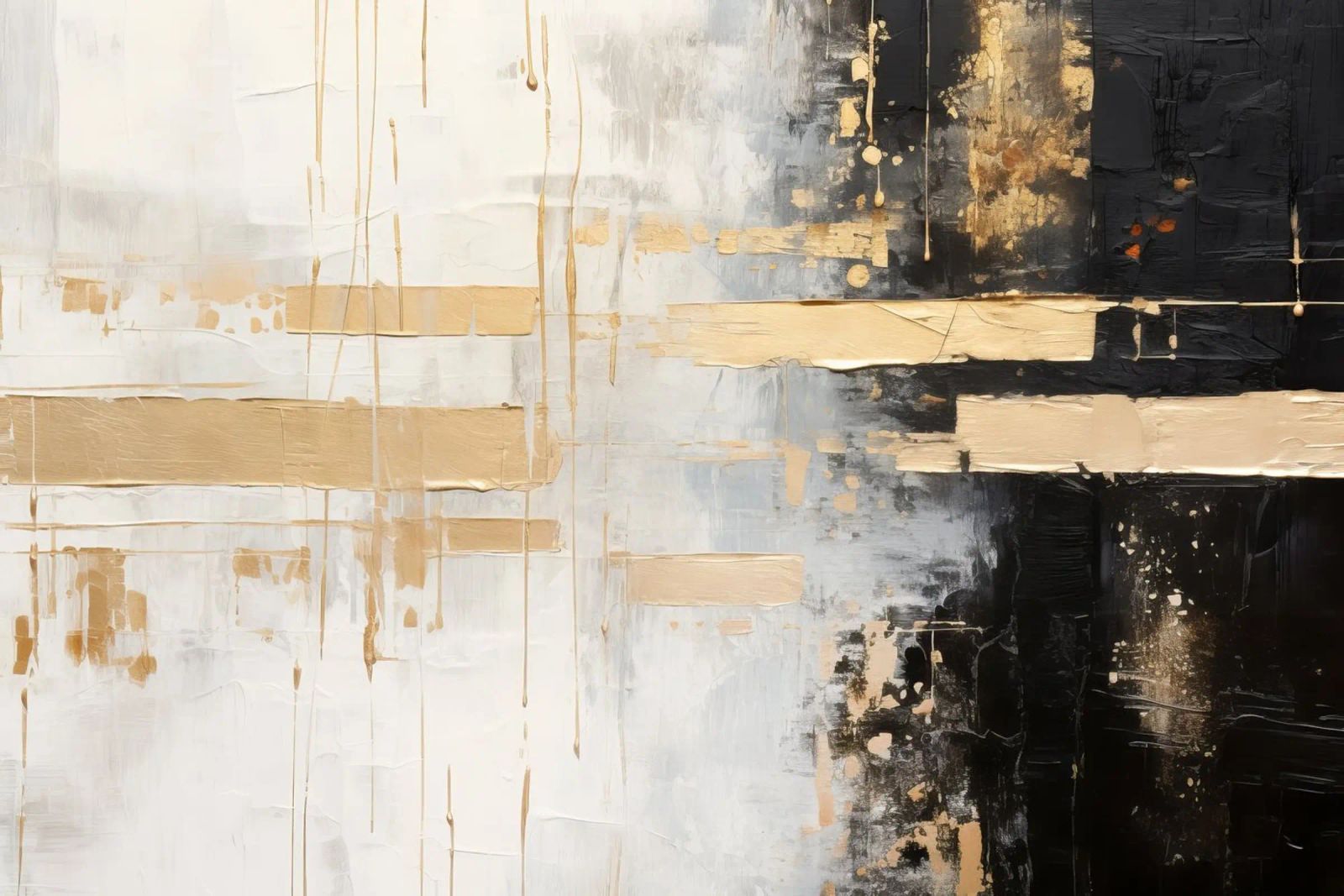 ABSTRACT ART Splendour and shadow canvas by Melanie Viola