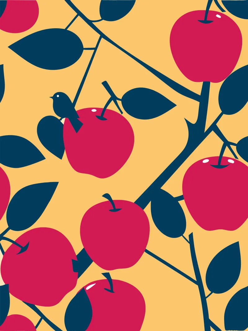 Apfel Obst Hahnemühle von TODAY'S SHOP