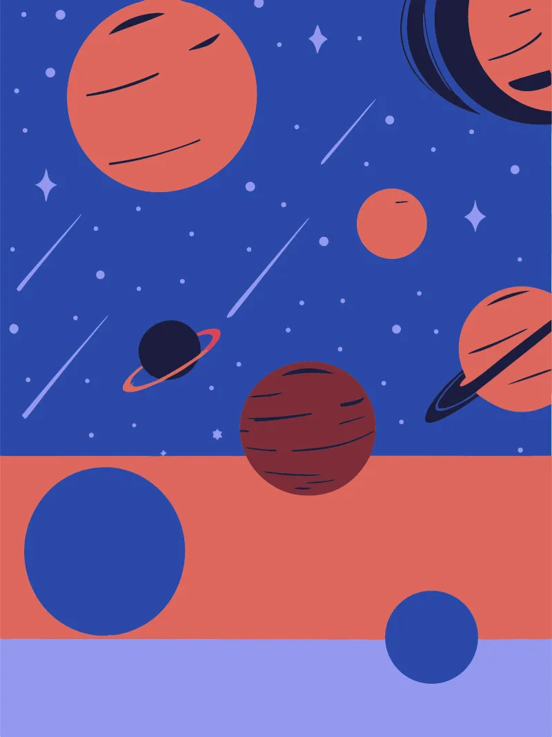 Planets hahnemühle by TODAY'S SHOP