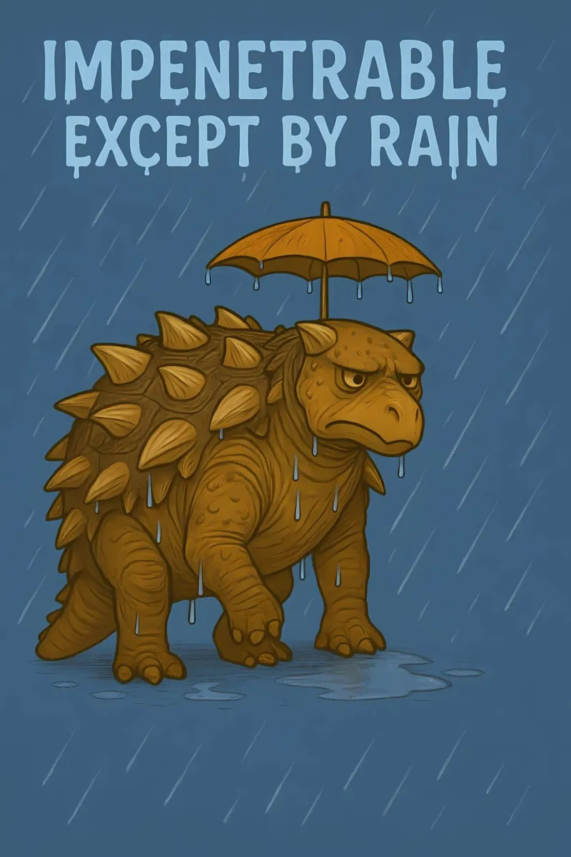 Funny Edmontonia Meme pellicola backlit da Funny Humor Art