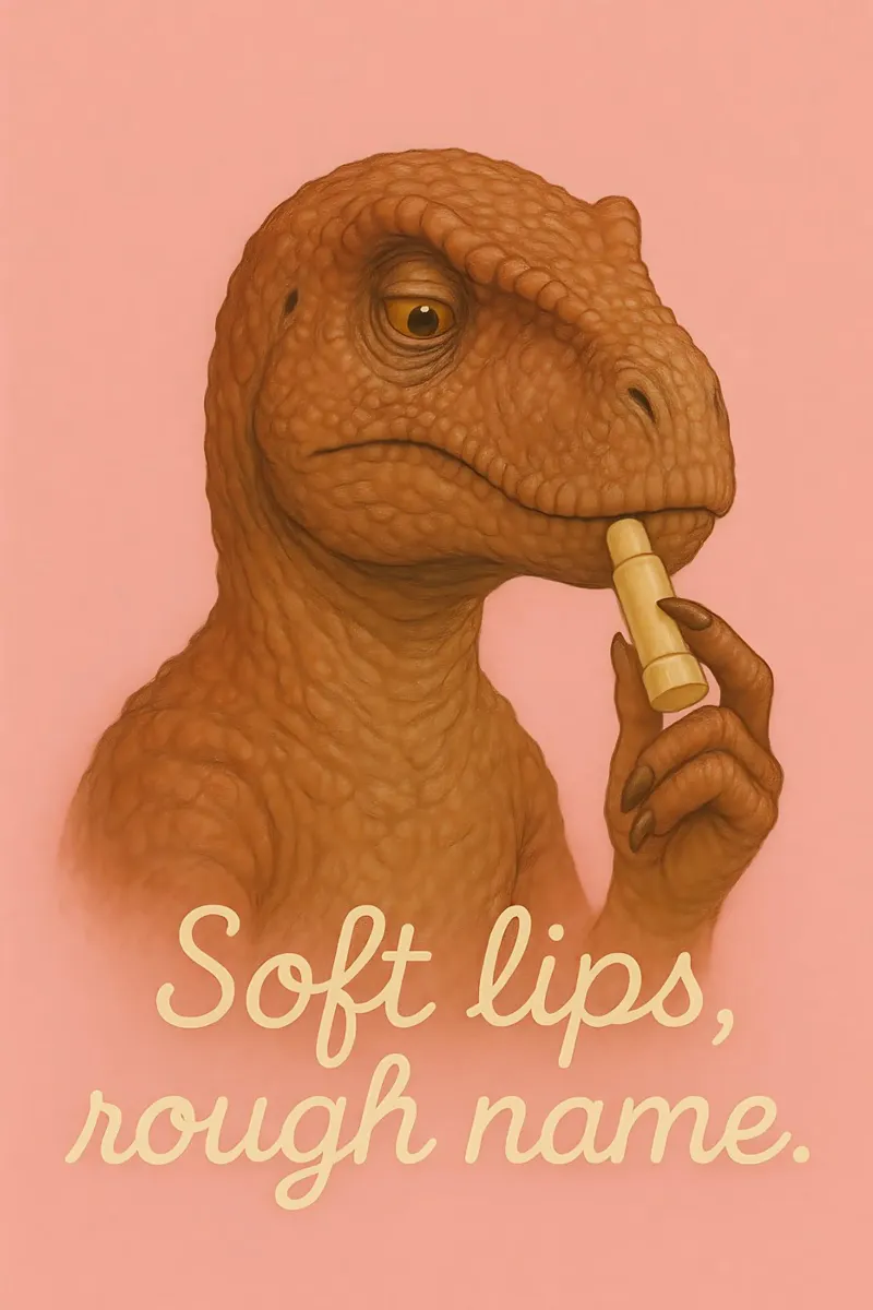 Meme divertente di Rugops poster con telaio in legno da Funny Humor Art
