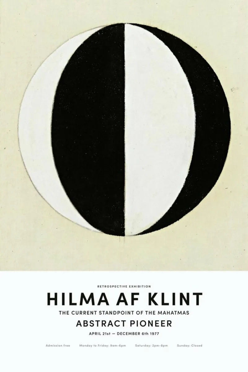 Hilma af Klint - The Current Standpoint of the Mahatmas II plexiglass da Vintage by JUNIQE
