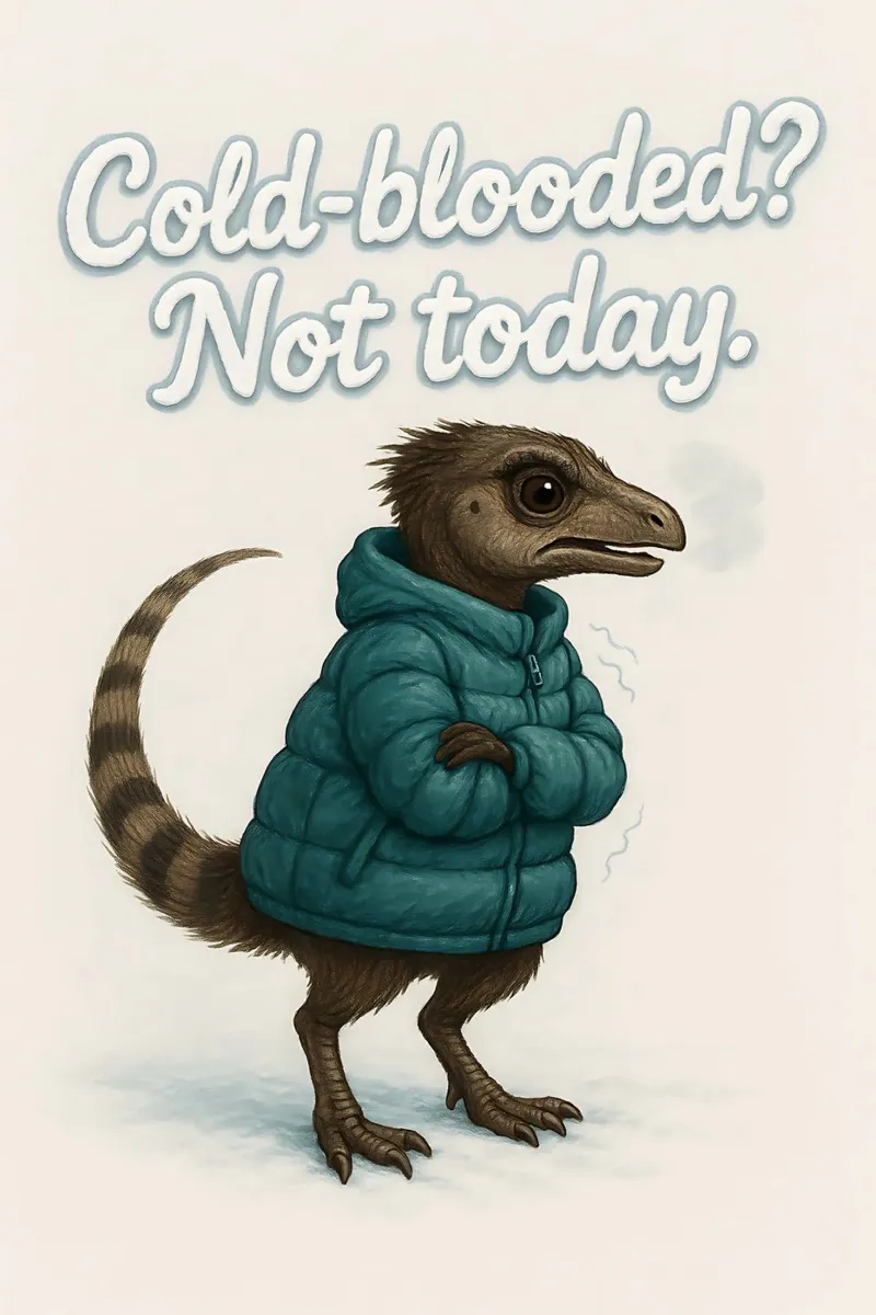 Divertente Meme di Leaellynasaura pellicola backlit da Funny Humor Art