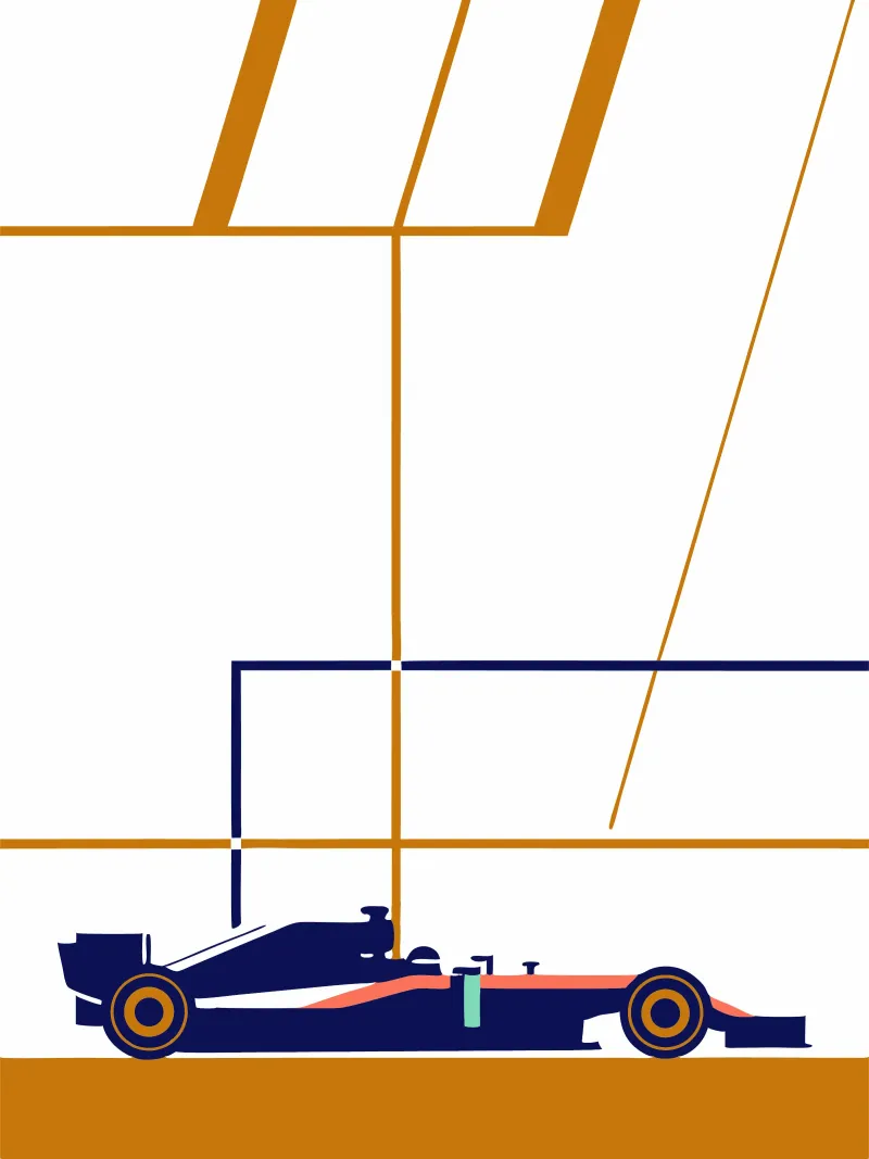 Formula Racing pellicola backlit da TODAY'S SHOP