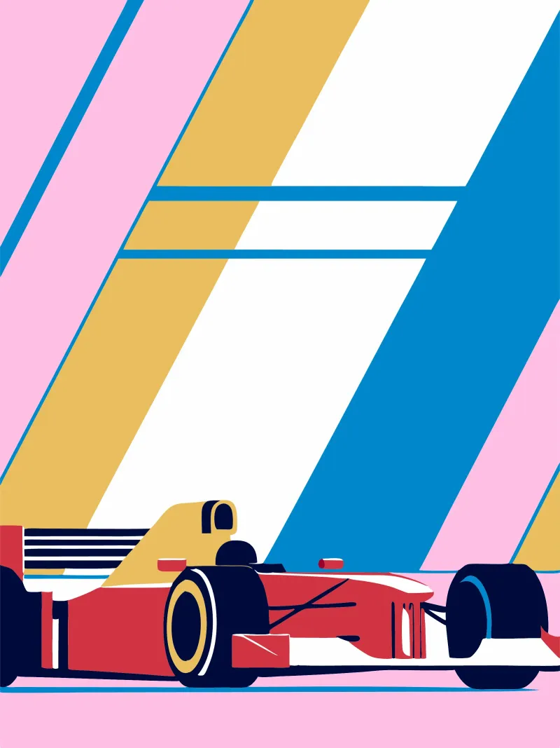 Formula Racing pellicola backlit da TODAY'S SHOP