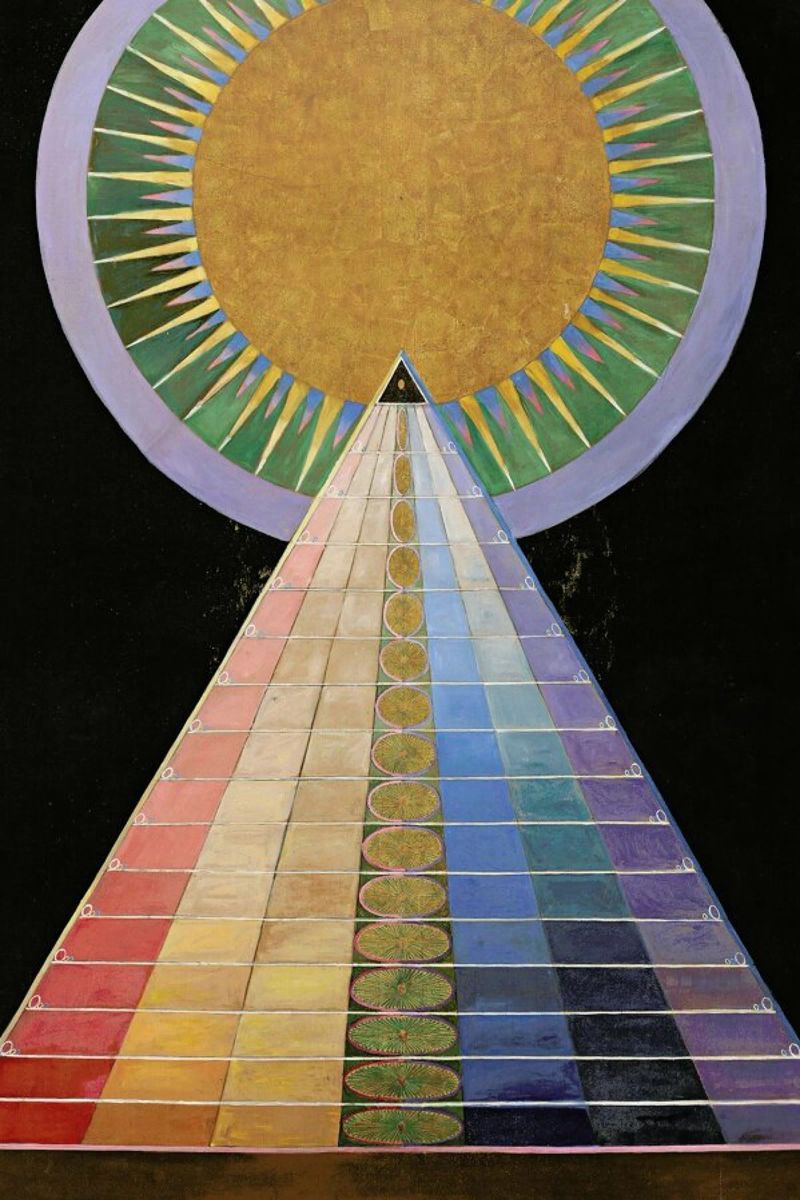 Hilma af Klint - Altarpiece, No. 1 III Poster von Vintage by JUNIQE