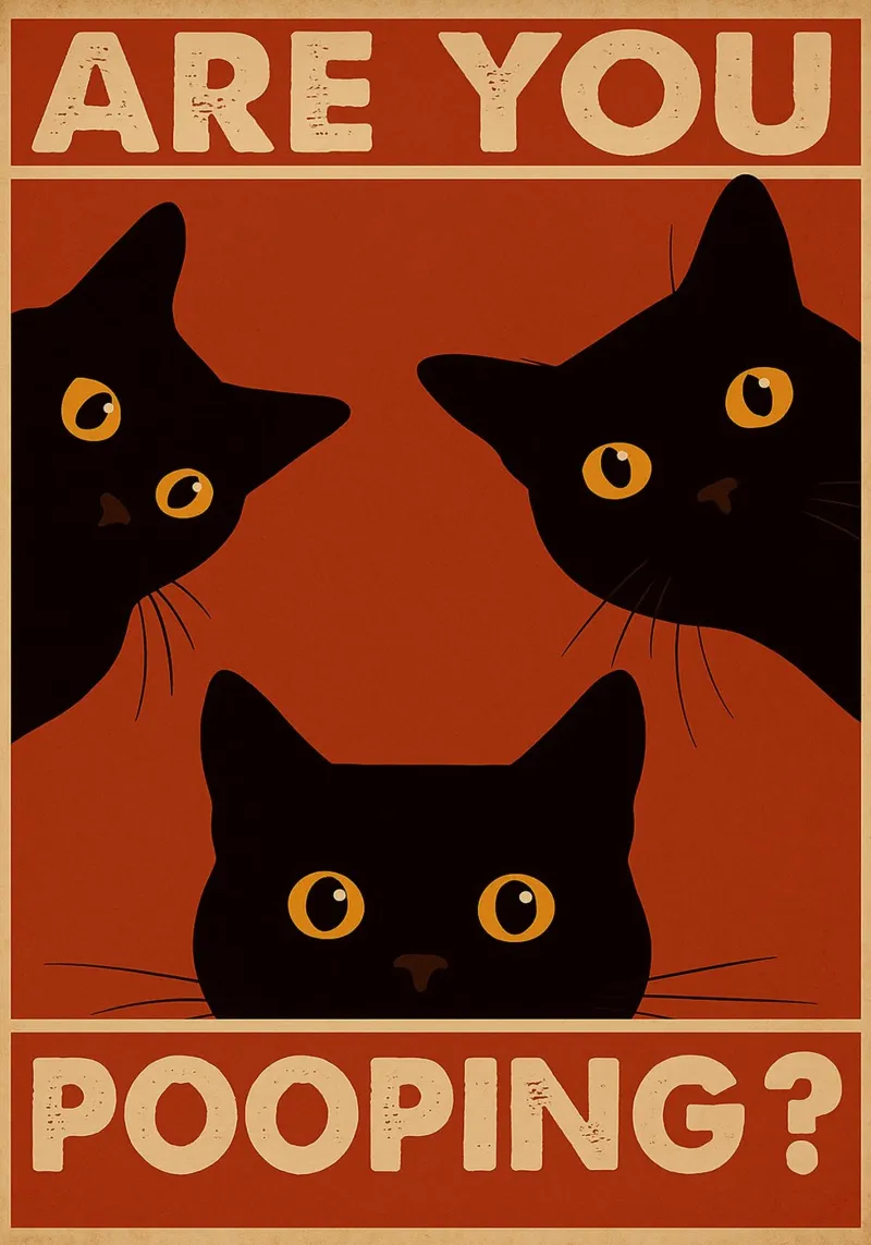 Are You Pooping Cat Funny Baño hahnemühle de the gindils
