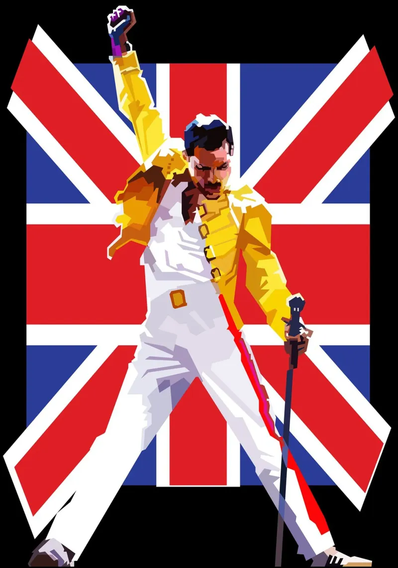 Freddie Classic Rock Pop Art Trending Now hahnemühle by Artkreator