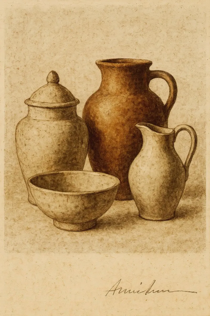 Old Ceramics poster da treechild