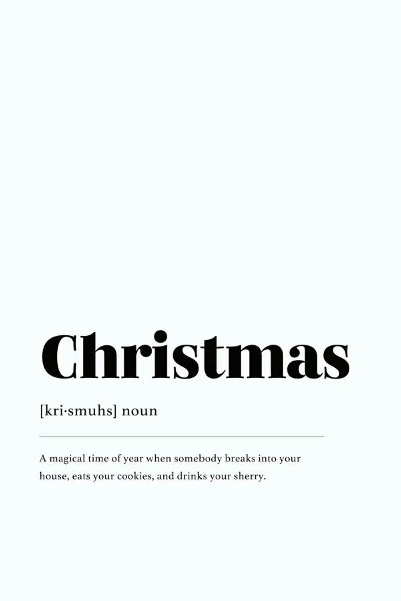 Christmas Cookie Thief Poster von daylight design studio