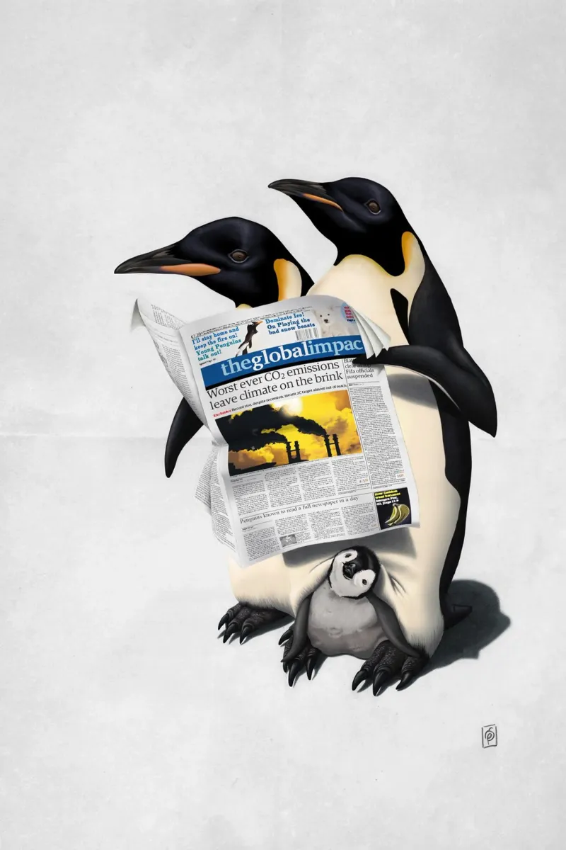 Read All Over (Wordless) pellicola backlit da Rob Art | Illustration