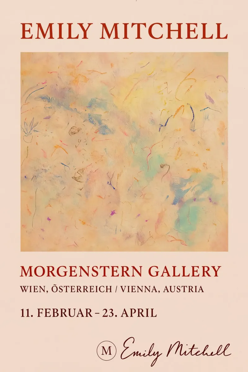 Morgenstern Gallery poster con telaio in legno da treechild