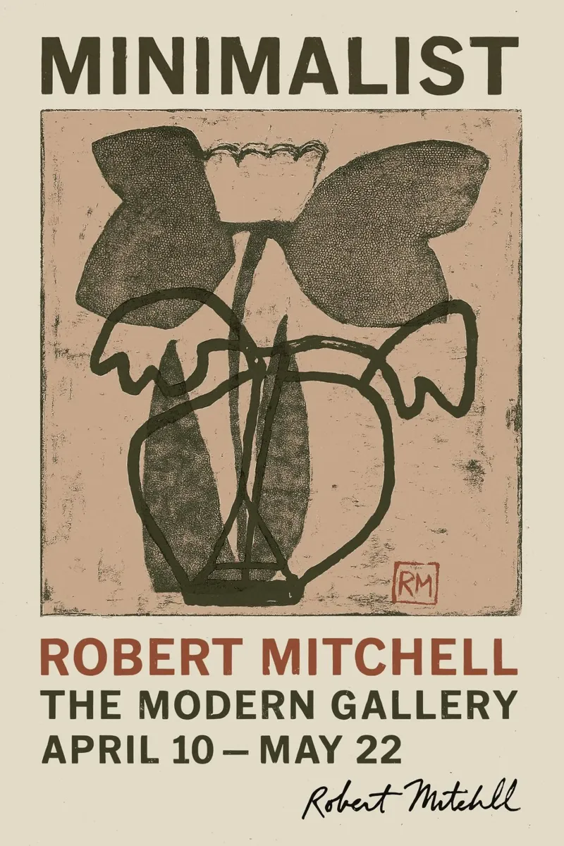 Robert Mitchell Poster poster da treechild