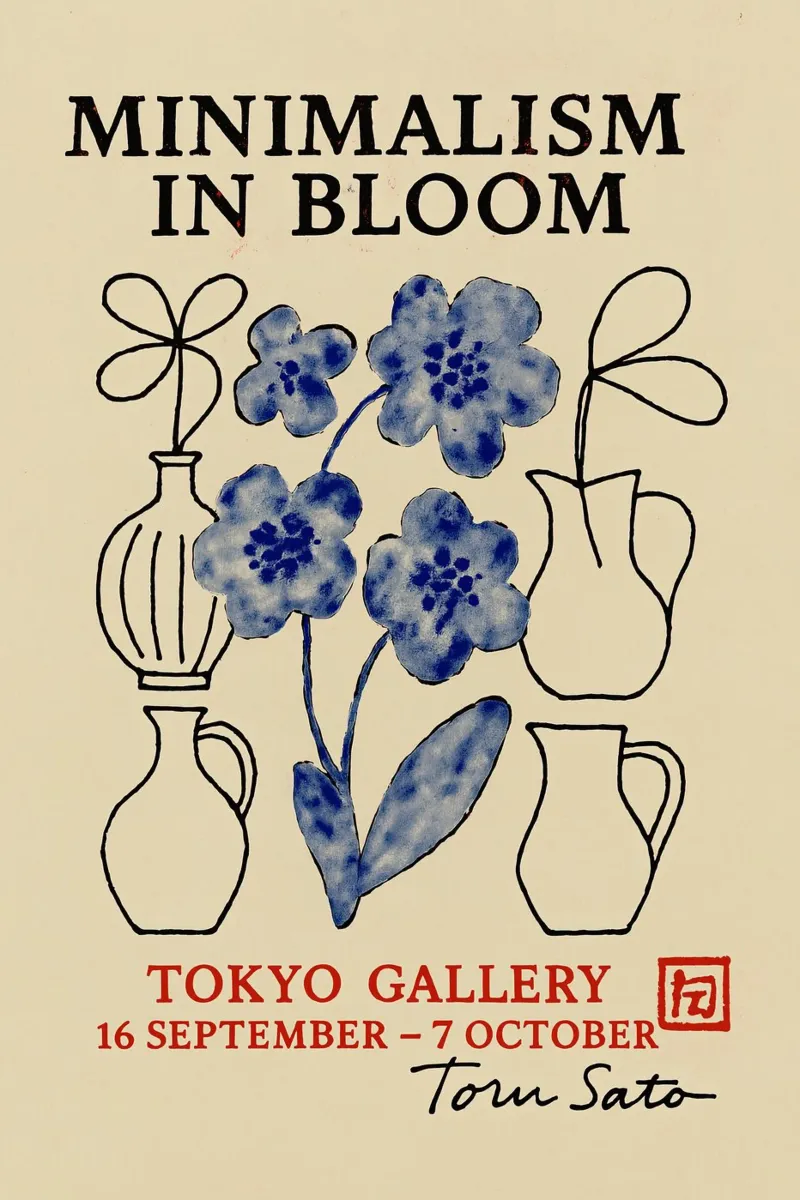 Minimalism In Bloom poster da treechild