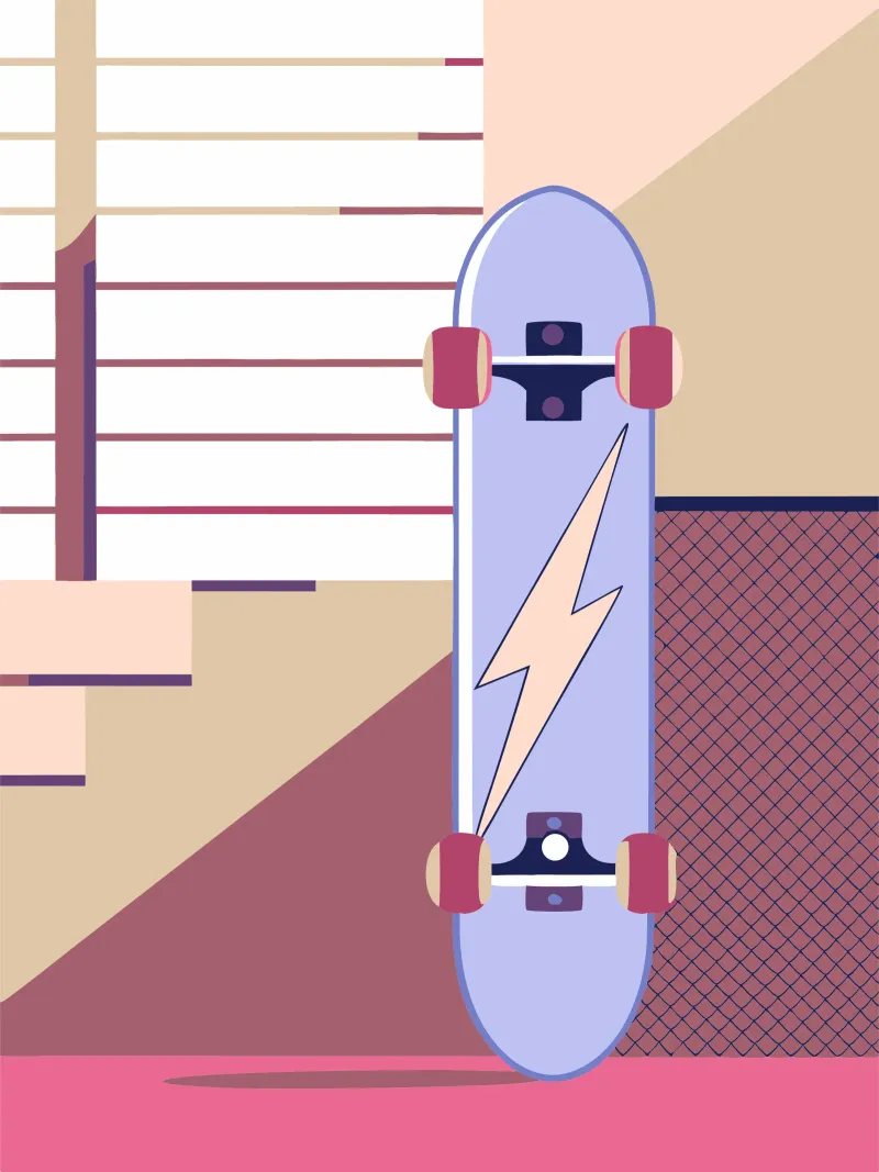 skateboard pellicola backlit da TODAY'S SHOP