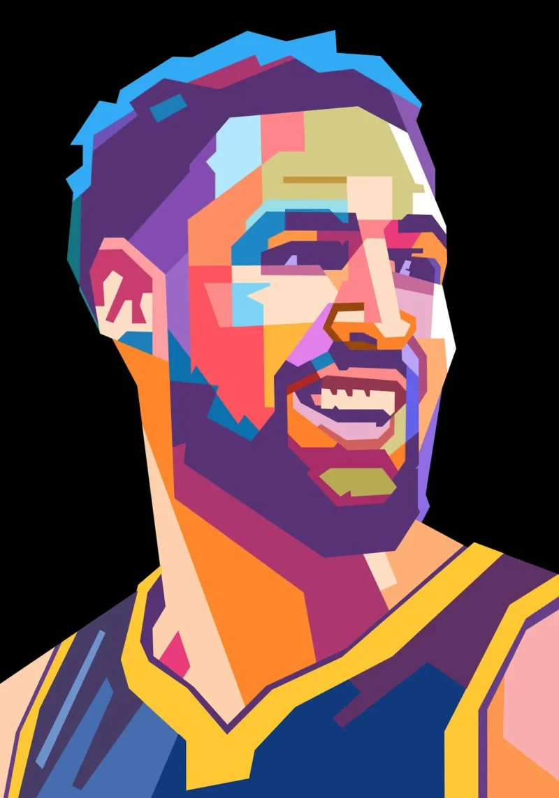 Clay Thompson basketball hahnemühle by Hantamrata