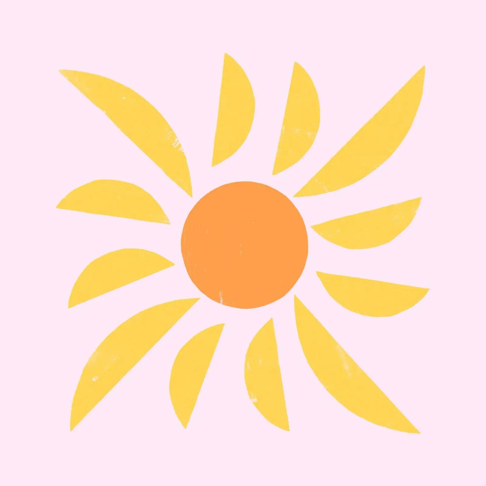 SUN Sun Cut poster con telaio in alluminio da All Colours