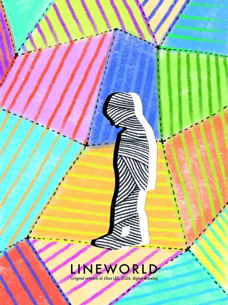 Lineworld-1 poster de artleejisun