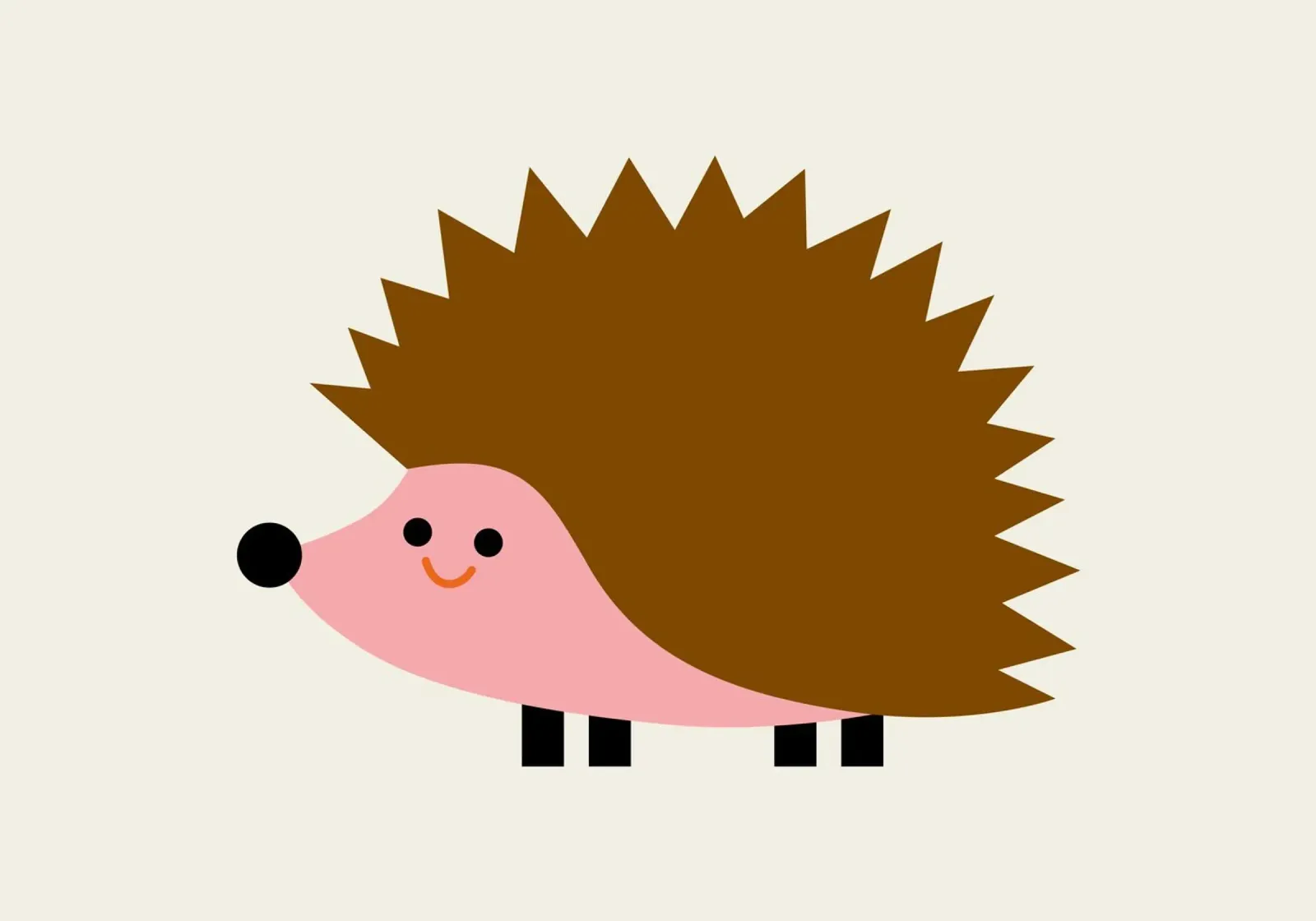 Kleiner Igel carta hahnemühle da Susann Stefanizen