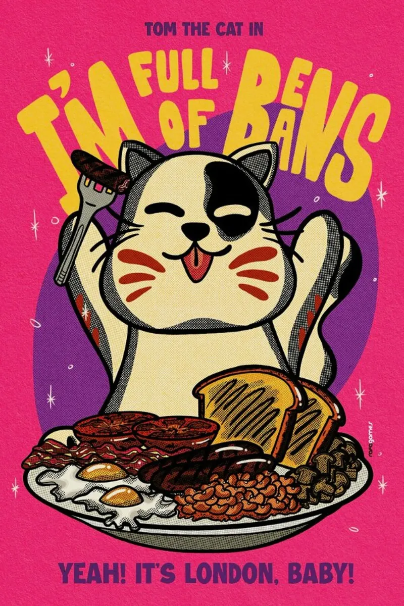 Full Of Beans plexiglass da Rafa Gomes