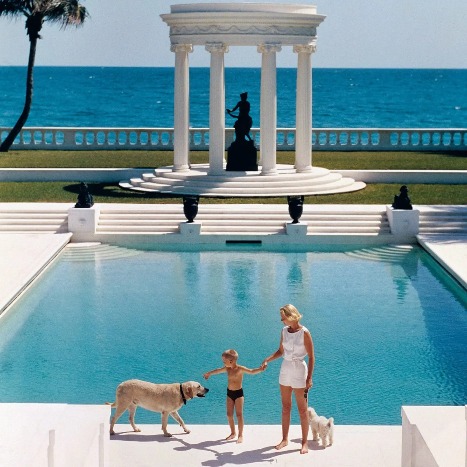 Nice Pool Slim aarons canvas van Chrisvintage