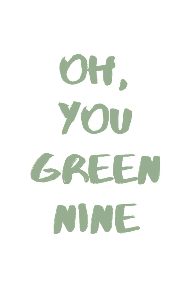 Oh Du Grüne Neune Denglisch pellicola backlit da Typo Designs