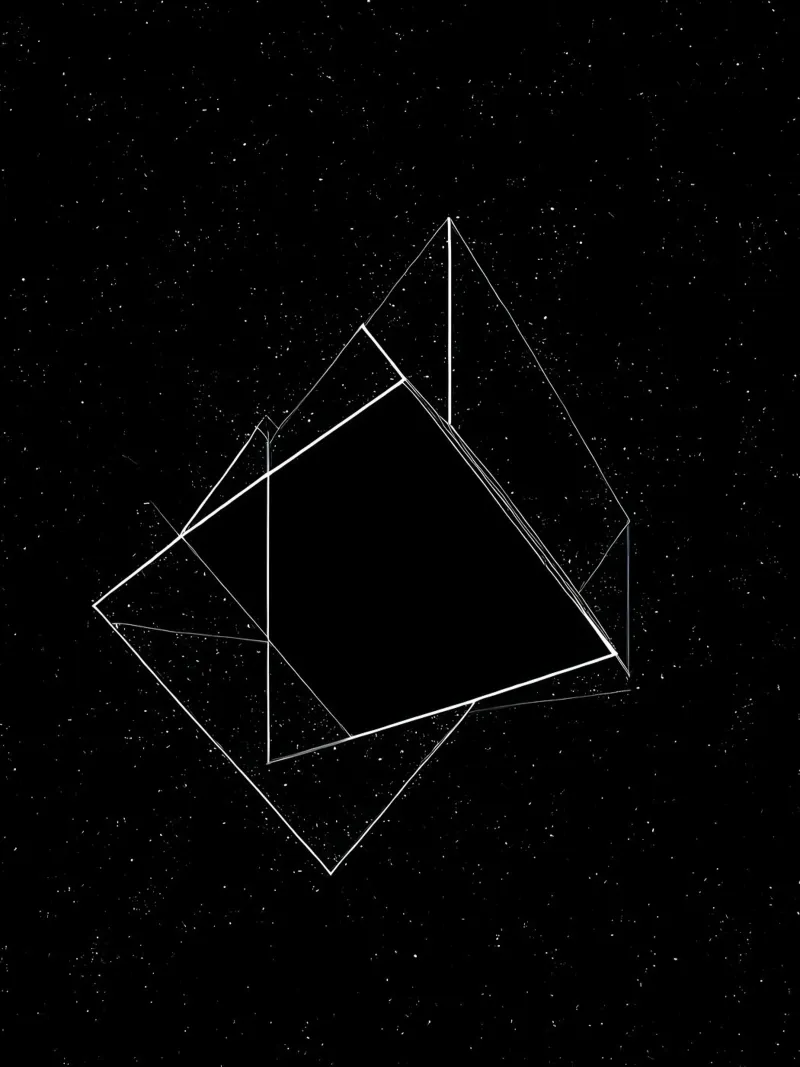Abstrakt Geometrie pellicola backlit da kosinsart.gallery