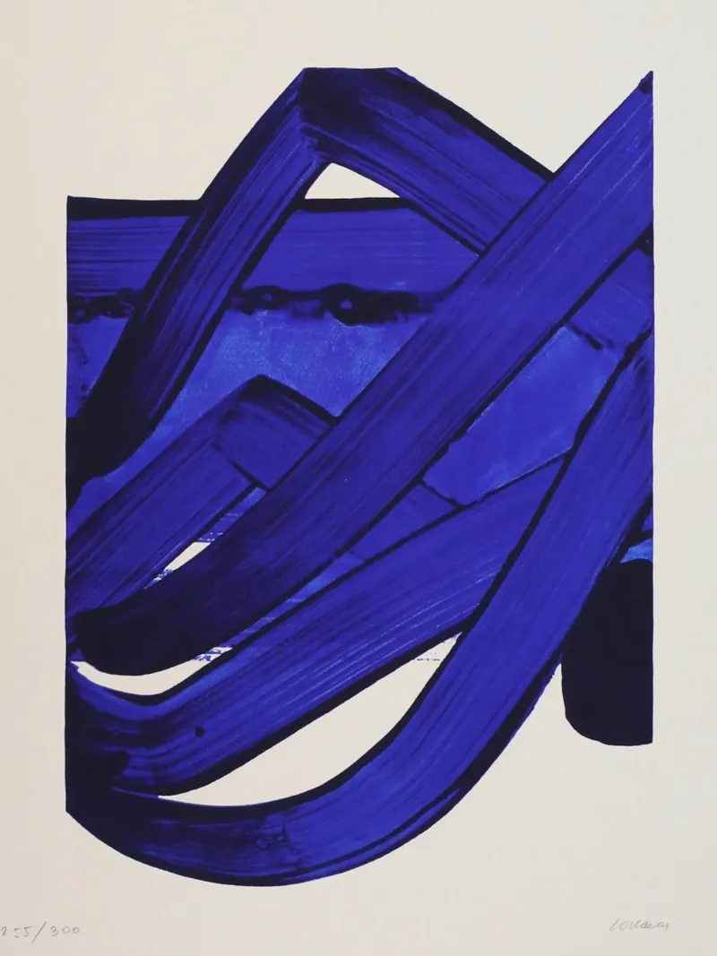 Pierre Soulages Serigrafia n. 18 poster da Spencershop