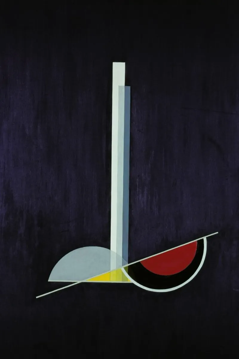 László Moholy-Nagy - Composition K IV pellicola backlit da ARTOTHEK