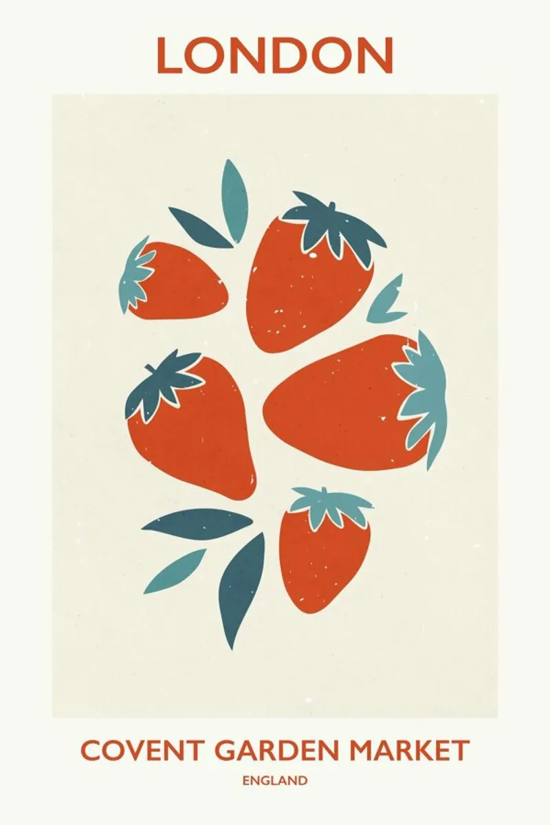 Covent Garden Market poster by Pure