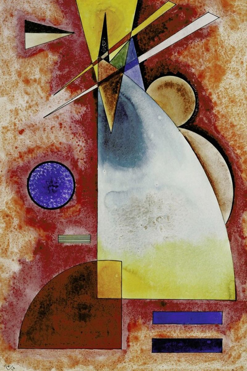 Kandinsky - Intermingling poster by ARTOTHEK