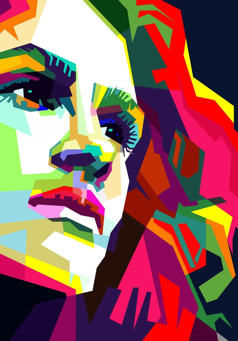 Julia Roberts Actriz Película WPAP Trending Now metacrilato de Artkreator