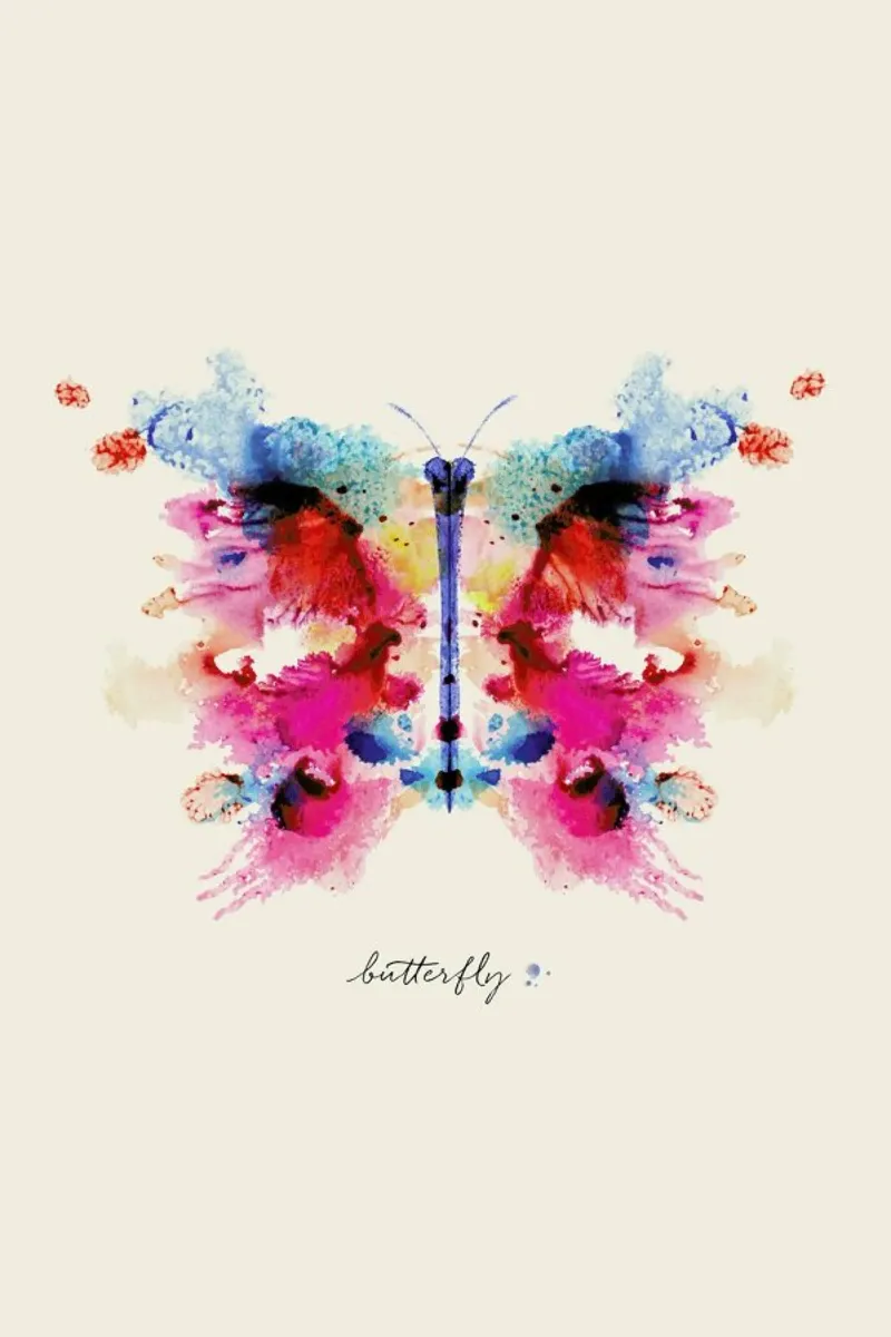 Ink Butterfly Iridescent pellicola backlit da Flora & Fauna