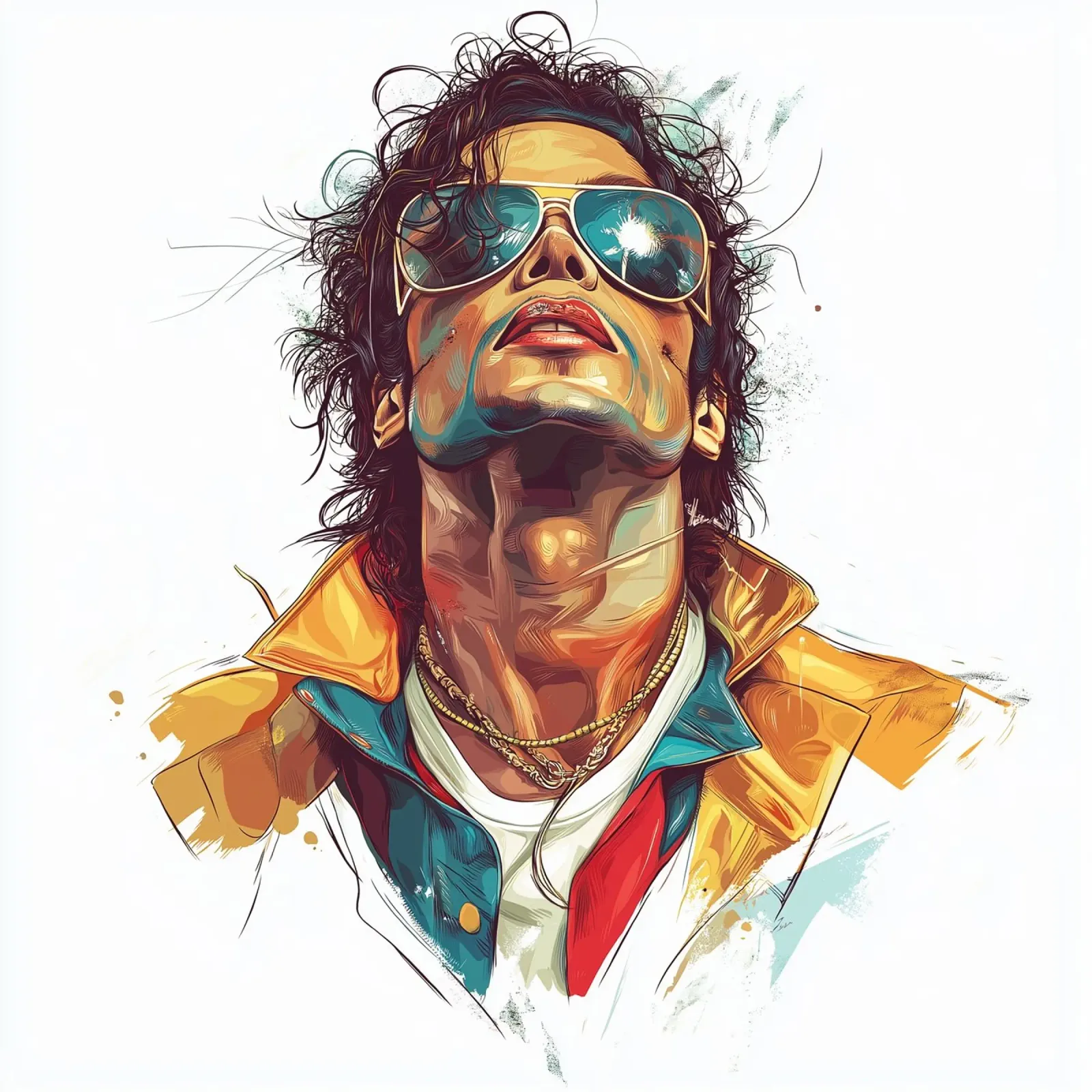 Michael Jackson (2) pellicola backlit da Motivate-Today