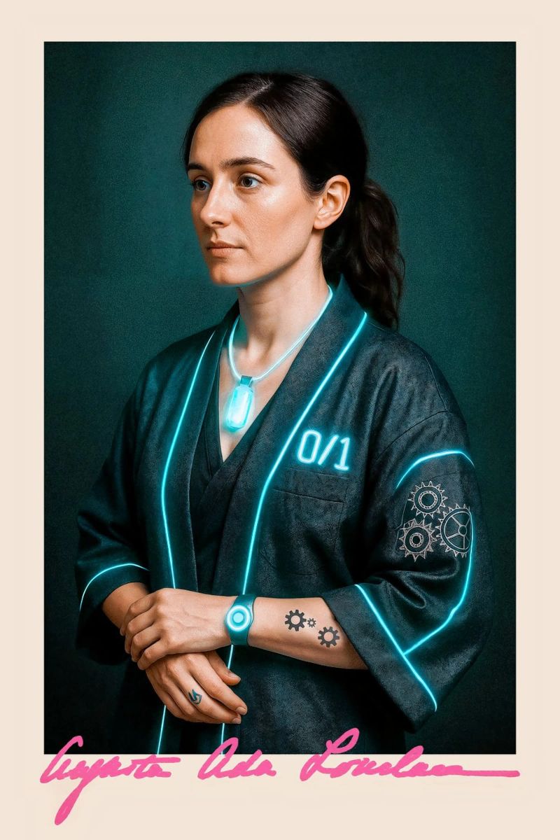 Ada Lovelace – Code & Circuit canvas by CNTRL