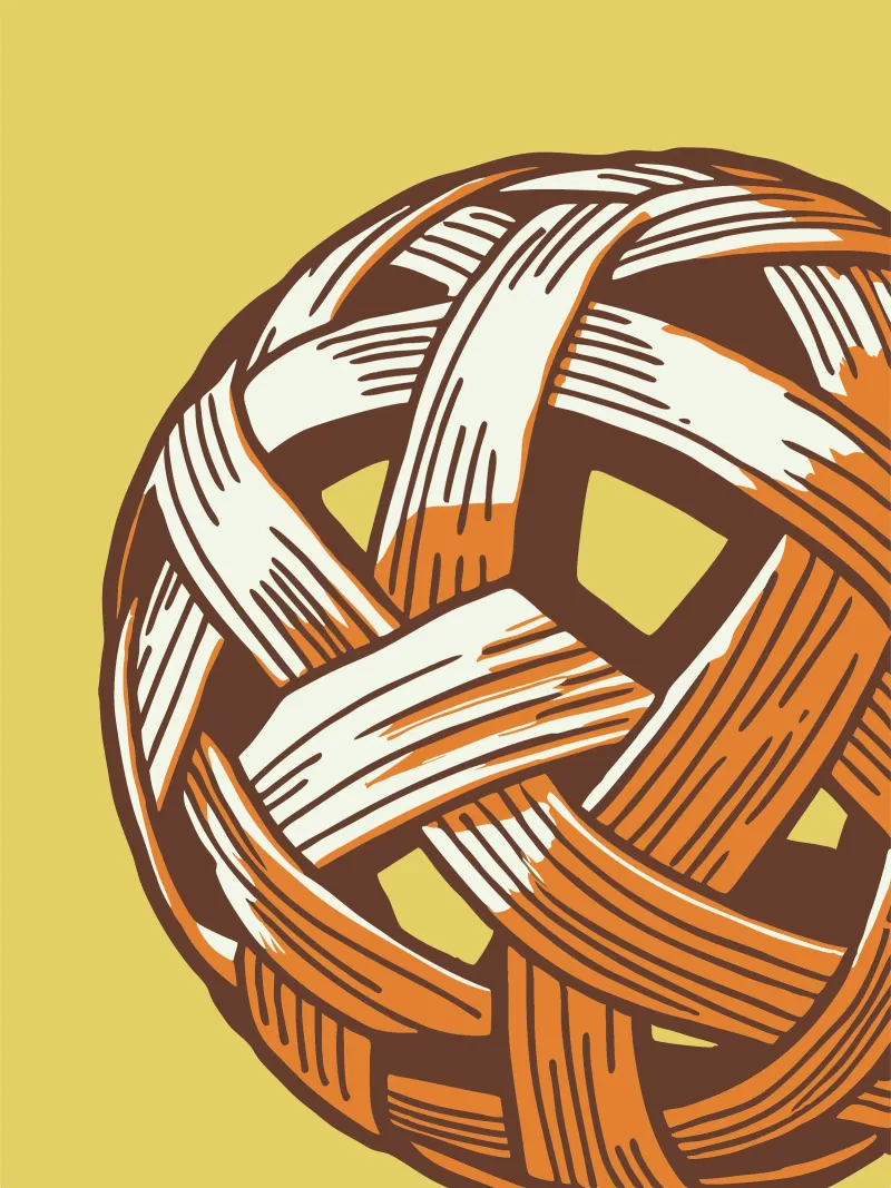 Palla Takraw pellicola backlit da SPORTS ONLY