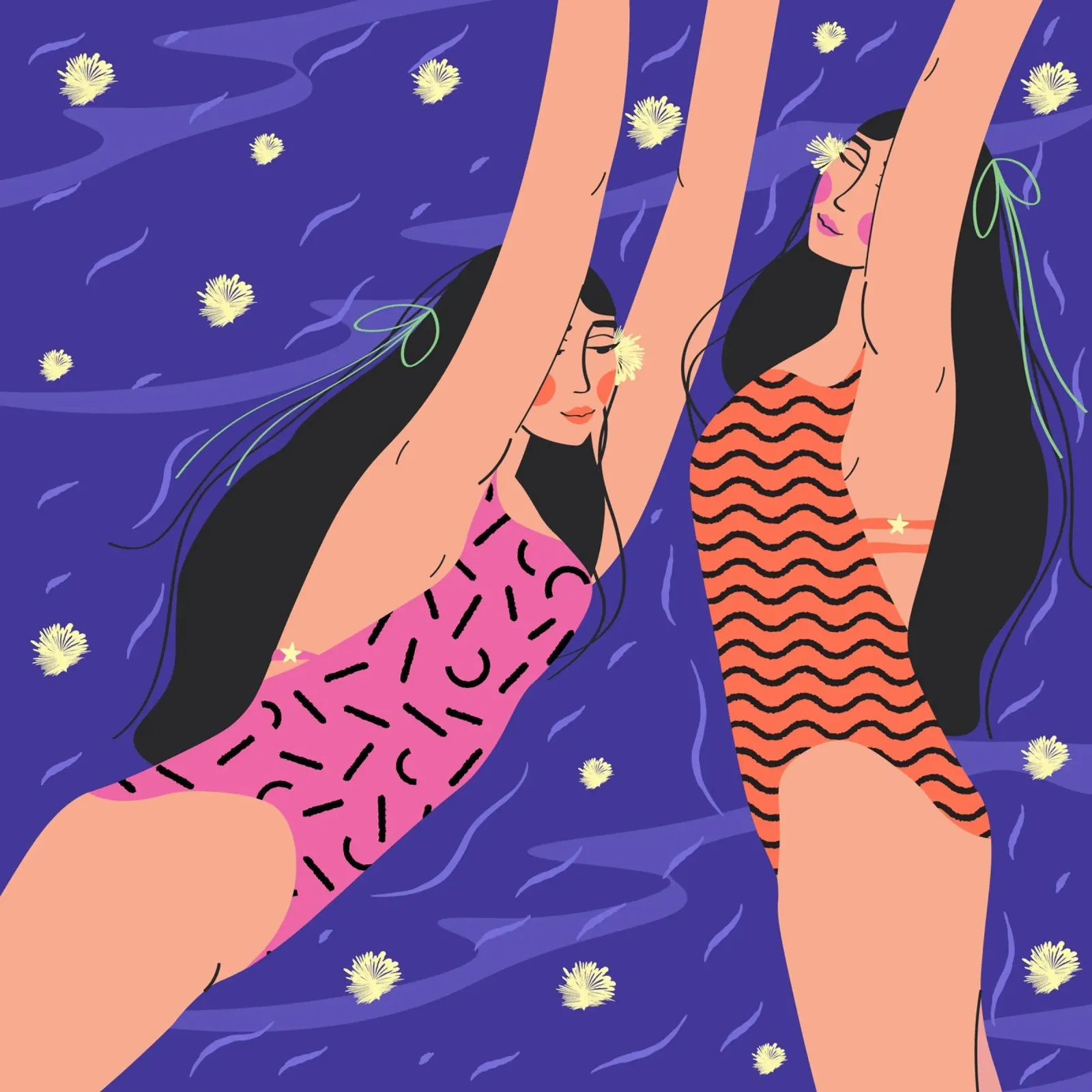 Summer Beauties hahnemühle by Silvie Illustration
