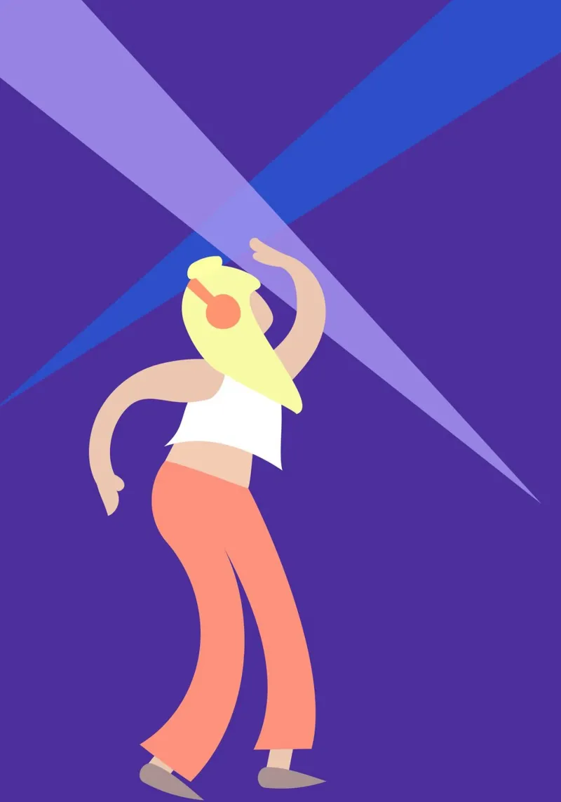 dancing on my own. alluminio dibond da FRICKE DESIGN