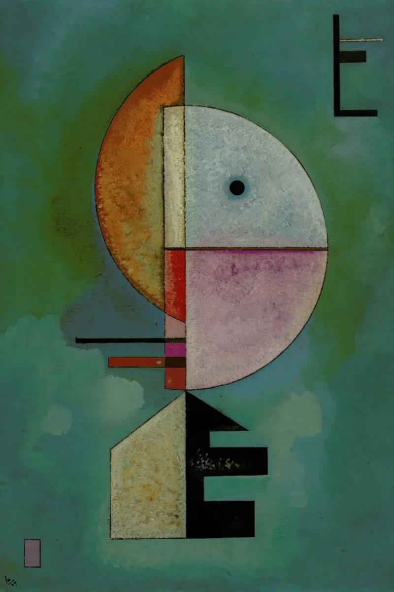 Kandinsky - Upward pellicola backlit da ARTOTHEK
