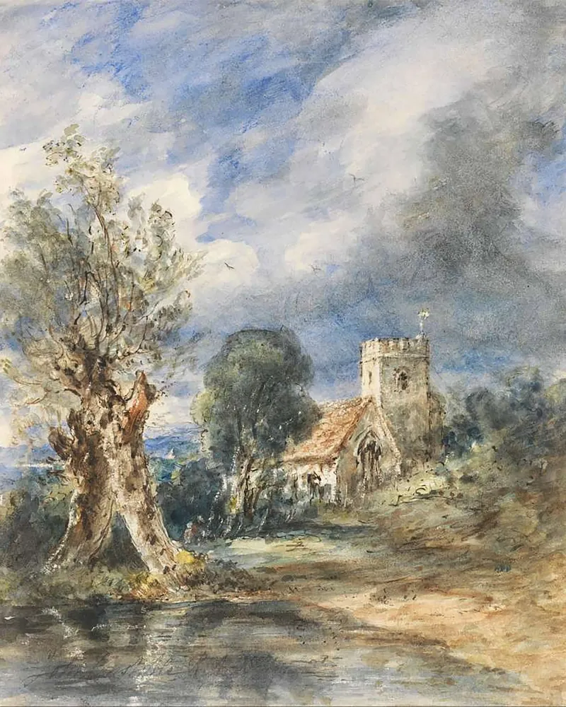 John Constable Arte pellicola backlit da Brooke