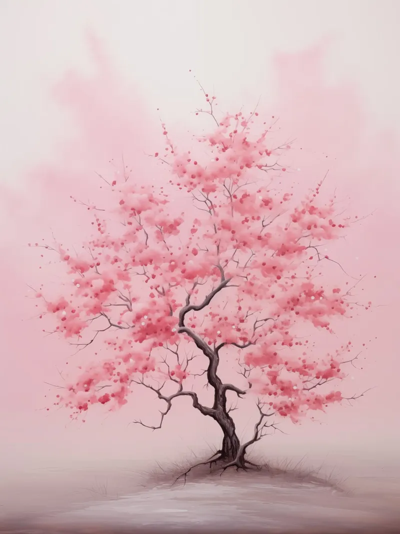 Albero giapponese pellicola backlit da Imagine
