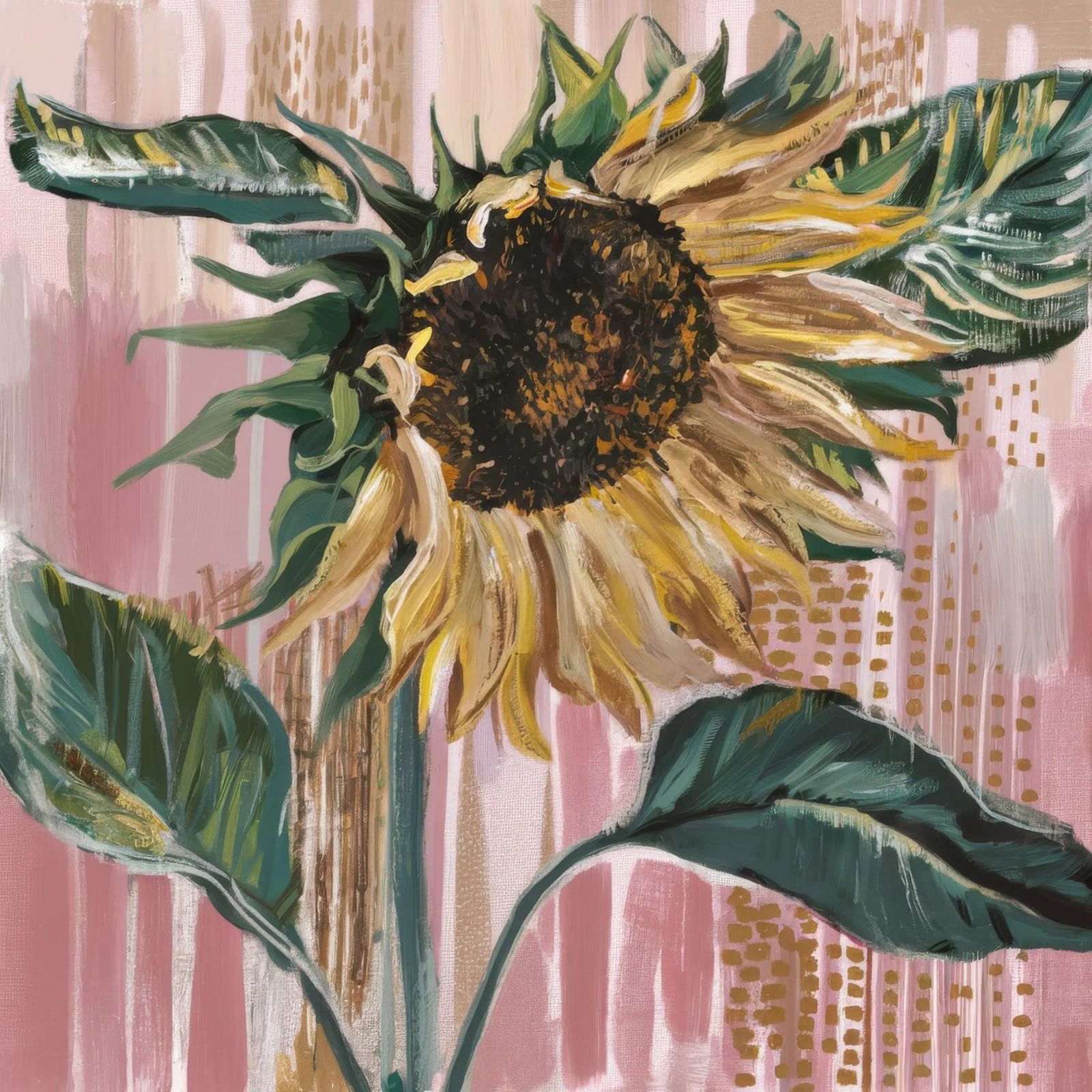 Wilted Golden Reach poster by Obisidian Brush
