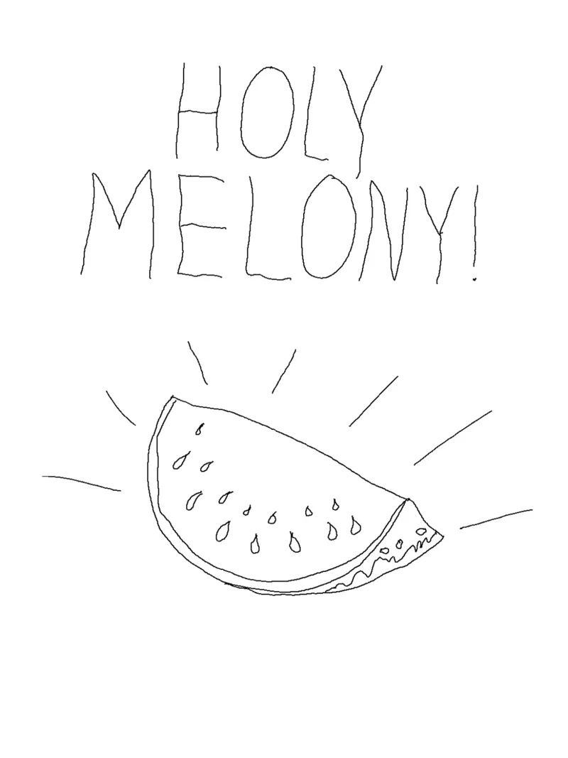 Holy Melony - Melon Divine Hahnemühle von FruityNoodly