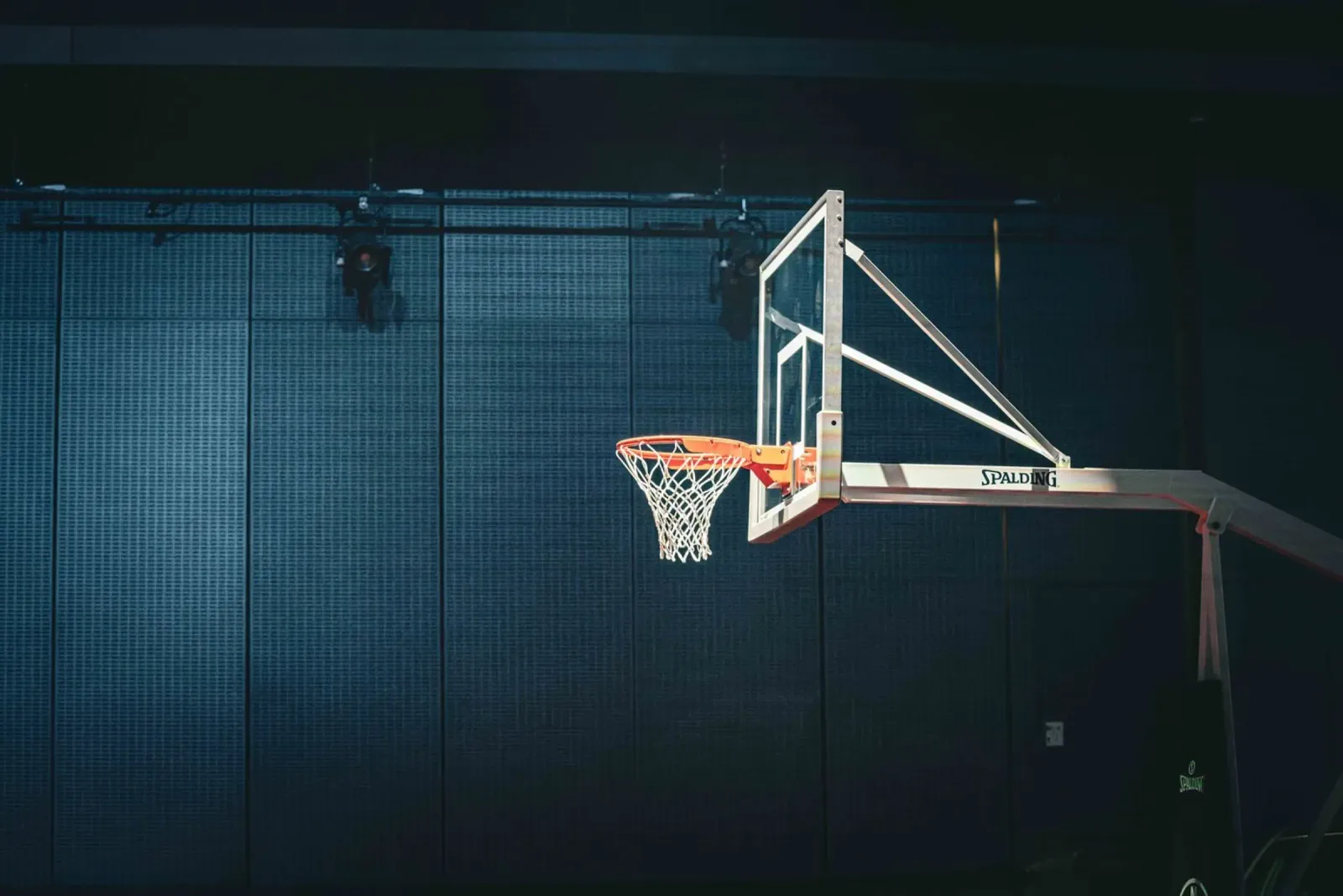 Basketballkorb poster with plastic frame by Jonas Klein